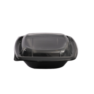 crna kvadratna posuda